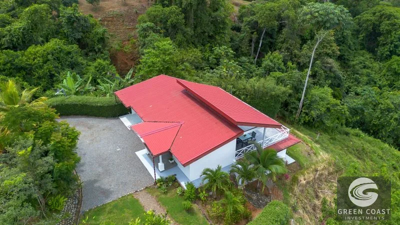 Platanillo Ocean View Home: Sunset Vistas, Rainforest Serenity & Expansion Potential — view 7, Platanillo, Platanillo, Costa Rica