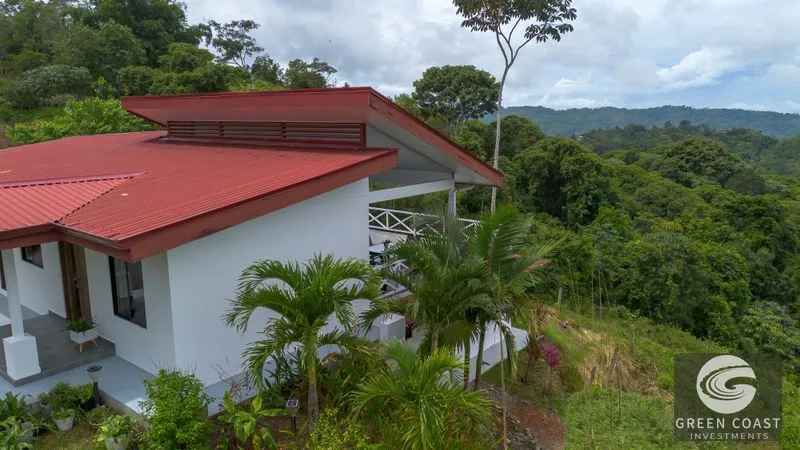 Platanillo Ocean View Home: Sunset Vistas, Rainforest Serenity & Expansion Potential — view 8, Platanillo, Platanillo, Costa Rica