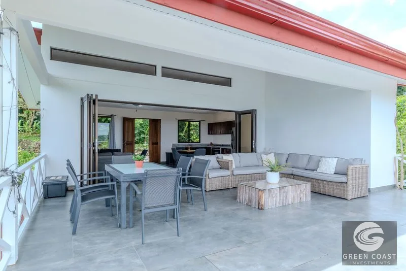Platanillo Ocean View Home: Sunset Vistas, Rainforest Serenity & Expansion Potential — view 10, Platanillo, Platanillo, Costa Rica