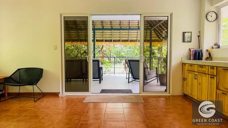 Modern House For Sale With Jungle View, Peaceful Stream, and Rental Cabins — view 12, Ojochal, Ojochal, Costa Rica