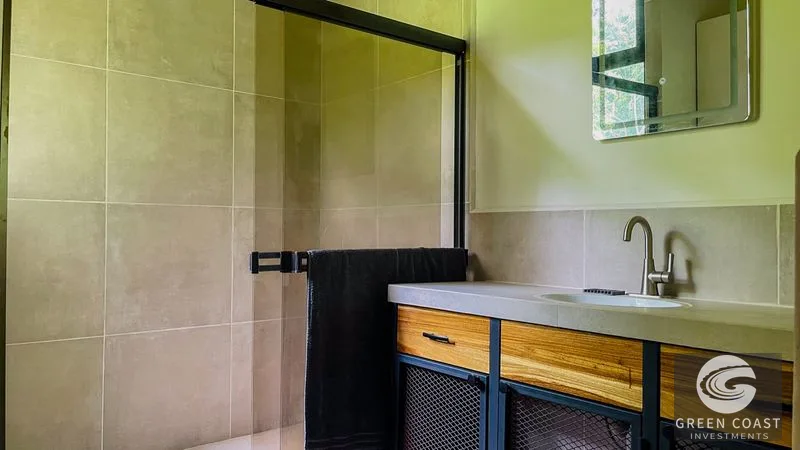 Modern House For Sale With Jungle View, Peaceful Stream, and Rental Cabins — view 20, Ojochal, Ojochal, Costa Rica