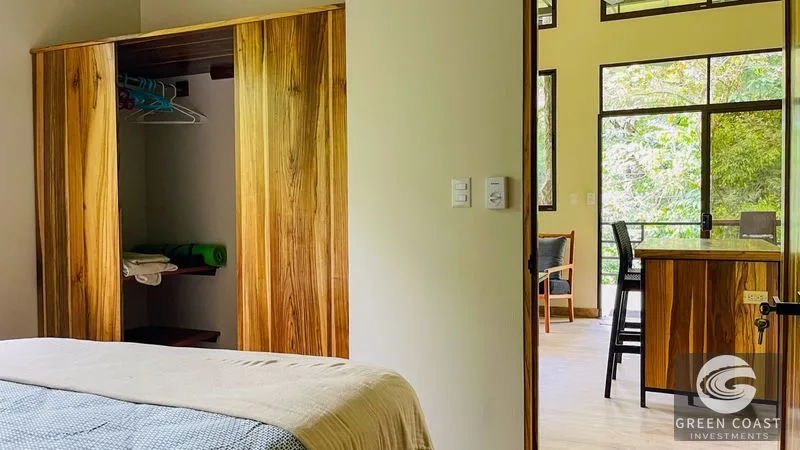 Modern House For Sale With Jungle View, Peaceful Stream, and Rental Cabins — view 21, Ojochal, Ojochal, Costa Rica