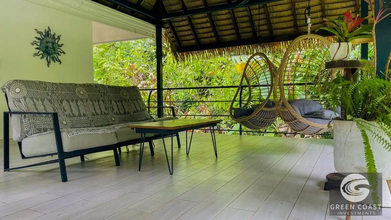 Modern House For Sale With Jungle View, Peaceful Stream, and Rental Cabins — view 25, Ojochal, Ojochal, Costa Rica