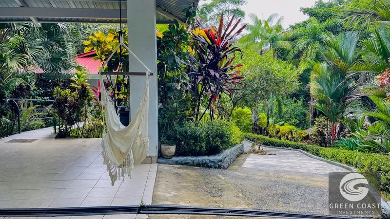 Modern House For Sale With Jungle View, Peaceful Stream, and Rental Cabins — view 34, Ojochal, Ojochal, Costa Rica