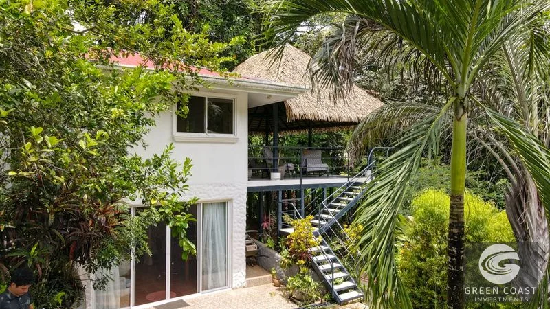 Modern House For Sale With Jungle View, Peaceful Stream, and Rental Cabins — view 38, Ojochal, Ojochal, Costa Rica