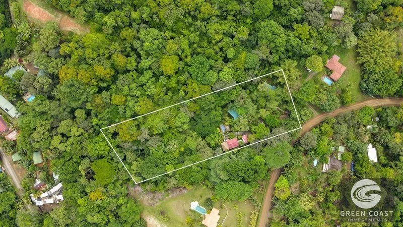 Modern House For Sale With Jungle View, Peaceful Stream, and Rental Cabins — view 47, Ojochal, Ojochal, Costa Rica