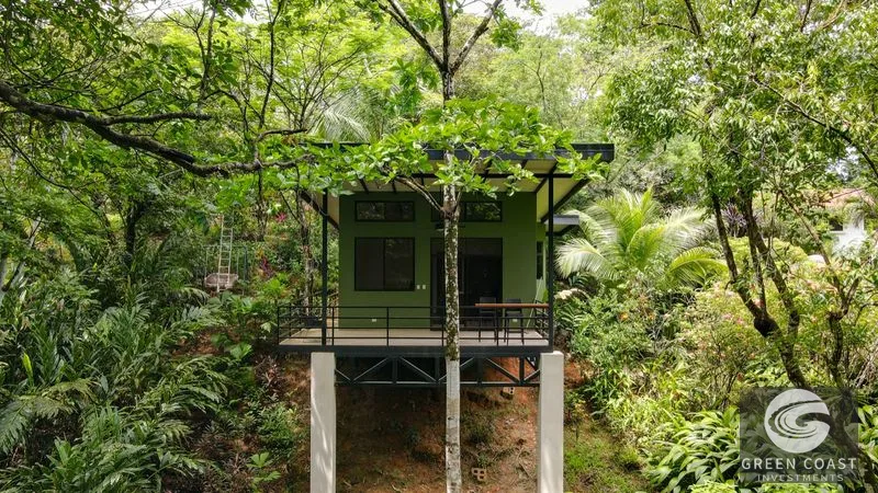 Modern House For Sale With Jungle View, Peaceful Stream, and Rental Cabins — view 55, Ojochal, Ojochal, Costa Rica