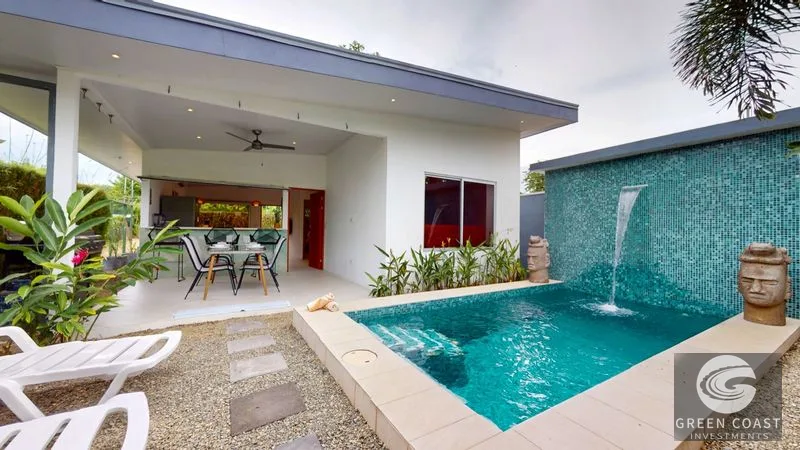 Uvita Beach House: Walk to Whale's Tail, Private Pool & Mountain Views — view 1, Bahía Ballena, Osa, Costa Rica