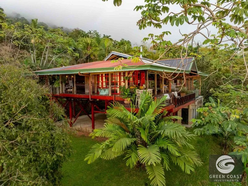 Canopy-Level Architectural Home with Ocean Views in Escaleras — view 1, Escaleras, Dominical, Costa Rica