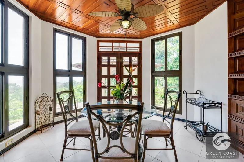 OCEAN VIEW ESTATE HOME WITH GUEST BUNGALOW, CARETAKER HOME, FRUIT TREES, AND WATERFALL – 3.47 ACRES — view 12, Ojochal, Ojochal, Costa Rica