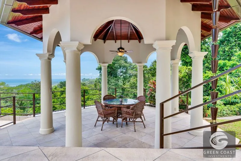 OCEAN VIEW ESTATE HOME WITH GUEST BUNGALOW, CARETAKER HOME, FRUIT TREES, AND WATERFALL – 3.47 ACRES — view 20, Ojochal, Ojochal, Costa Rica