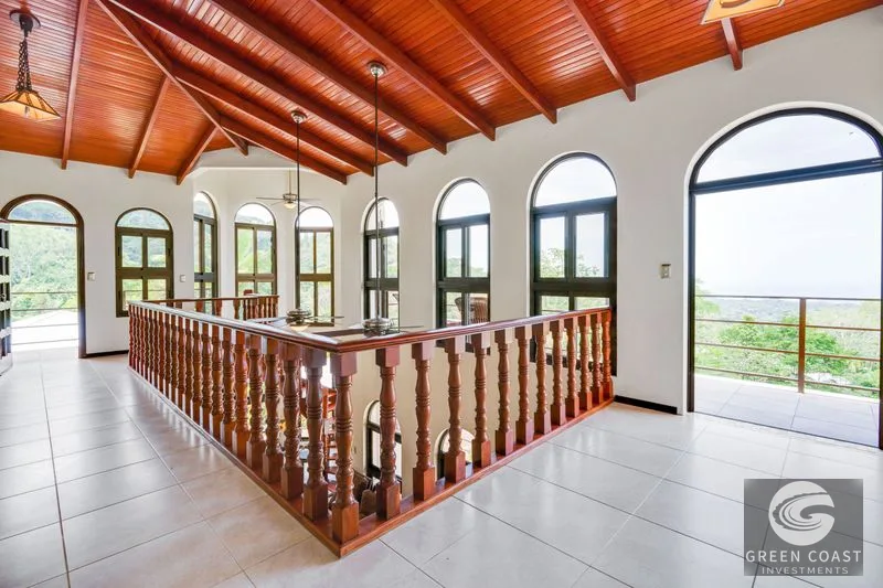 OCEAN VIEW ESTATE HOME WITH GUEST BUNGALOW, CARETAKER HOME, FRUIT TREES, AND WATERFALL – 3.47 ACRES — view 24, Ojochal, Ojochal, Costa Rica