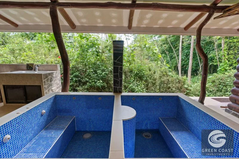 OCEAN VIEW ESTATE HOME WITH GUEST BUNGALOW, CARETAKER HOME, FRUIT TREES, AND WATERFALL – 3.47 ACRES — view 39, Ojochal, Ojochal, Costa Rica