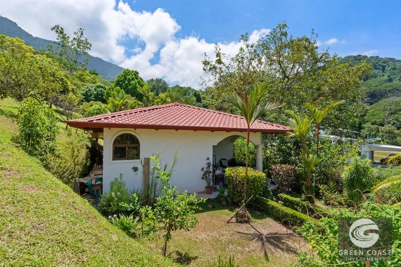 OCEAN VIEW ESTATE HOME WITH GUEST BUNGALOW, CARETAKER HOME, FRUIT TREES, AND WATERFALL – 3.47 ACRES — view 43, Ojochal, Ojochal, Costa Rica