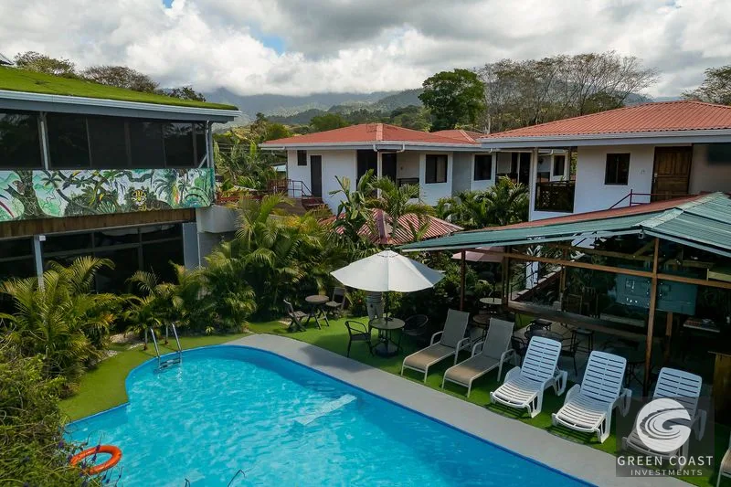 Uvita Hotel for Sale: 16-Bed Oasis Near Marino Ballena National Park with Pool & Restaurant — view 1, Uvita, Uvita, Costa Rica