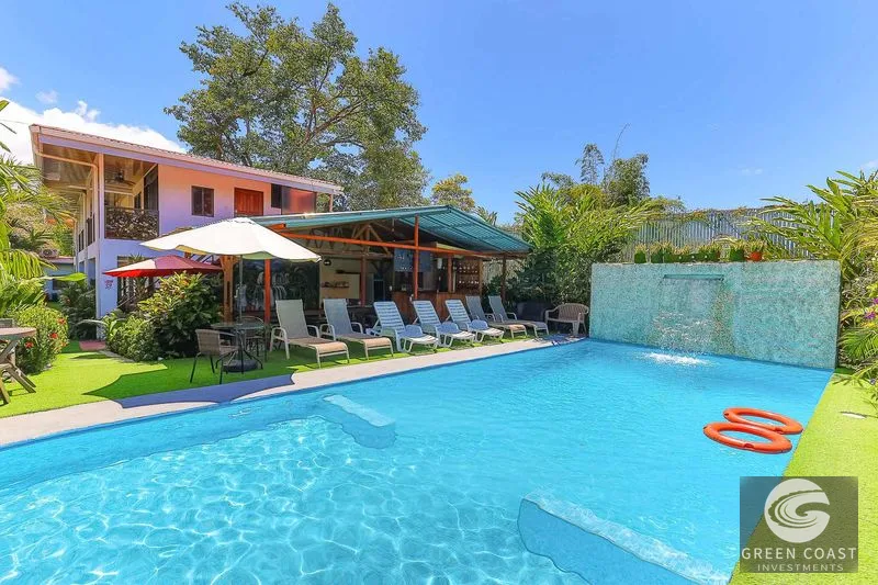 Uvita Hotel for Sale: 16-Bed Oasis Near Marino Ballena National Park with Pool & Restaurant — view 2, Uvita, Uvita, Costa Rica