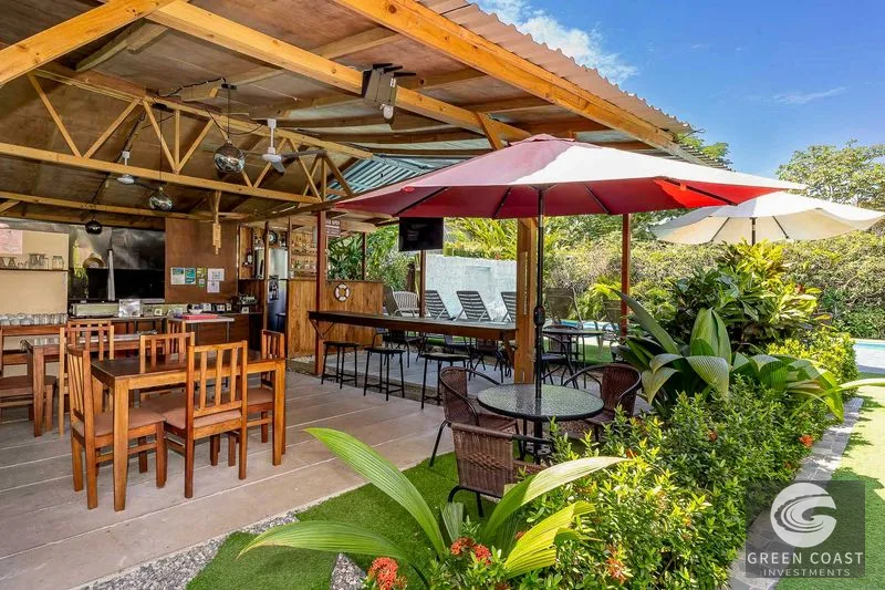 Uvita Hotel for Sale: 16-Bed Oasis Near Marino Ballena National Park with Pool & Restaurant — view 3, Uvita, Uvita, Costa Rica
