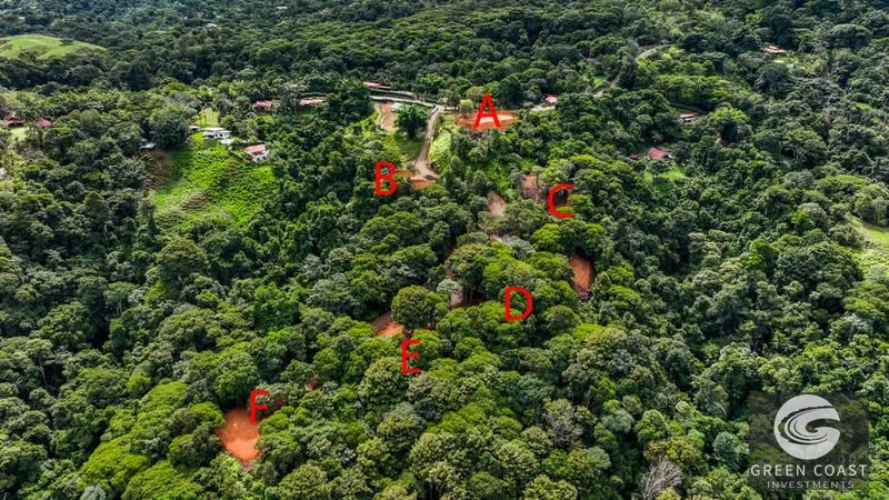 Dominical Ocean View Lots: Build Your Dream Home in a Gated Community with Sunset Views — view 9, Dominical, Dominical, Costa Rica