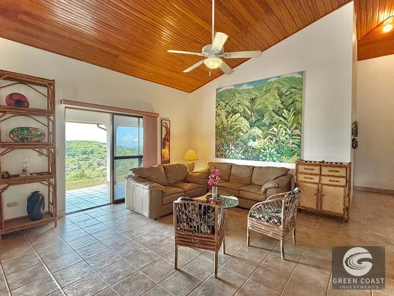 Ocean View Estate: 3.64 Acres, 3-Bed Home, Expansion Potential, 10 Mins to Dominical Beach! — view 20, Dominical, Dominical, Costa Rica