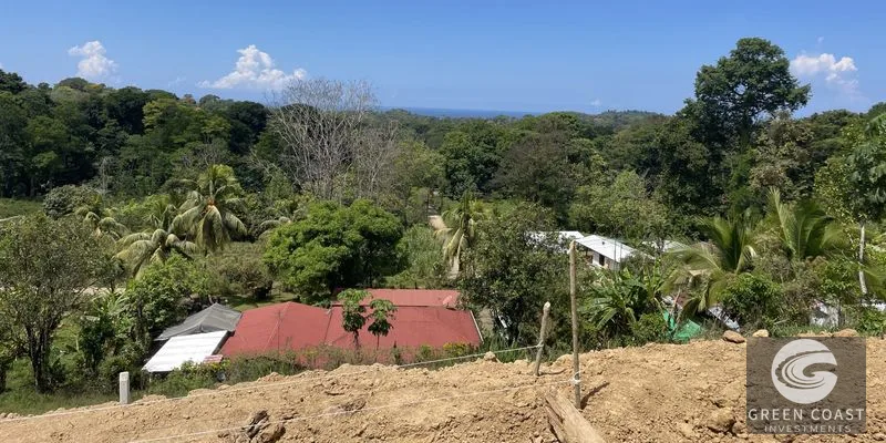 Ojochal Ocean View Lot with Legal Water & Easy Access: Build Your Dream Costa Rica Home! — view 1, Ojochal, Costa Rica