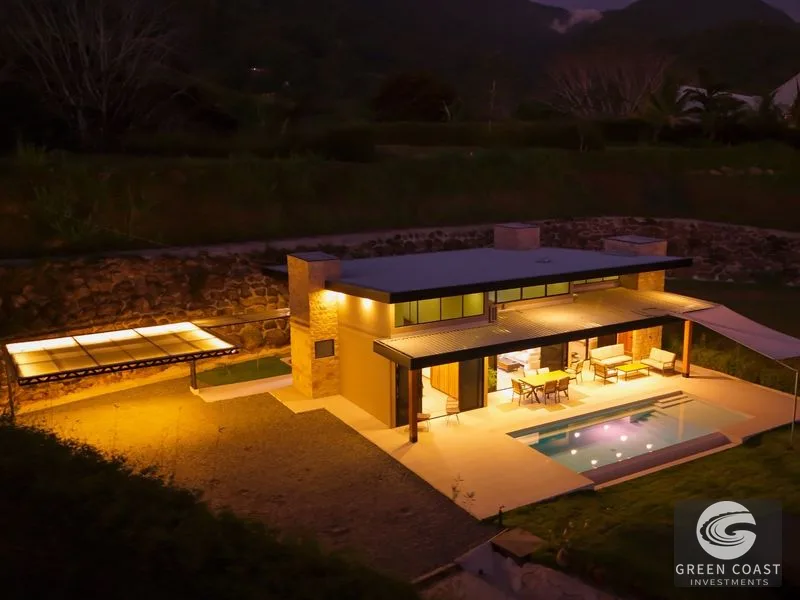 Ojochal Modern Masterpiece: Ocean View Luxury with Infinity Pool & Butterfly Roof — view 12, Ojochal, Ojochal, Costa Rica