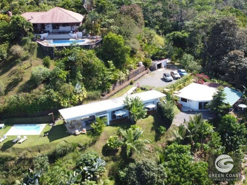Ojochal Income-Generating Oasis: Ocean View Home + 2 Apartments, Pool & Expansion Potential! — view 1, Ojochal, Ojochal, Costa Rica