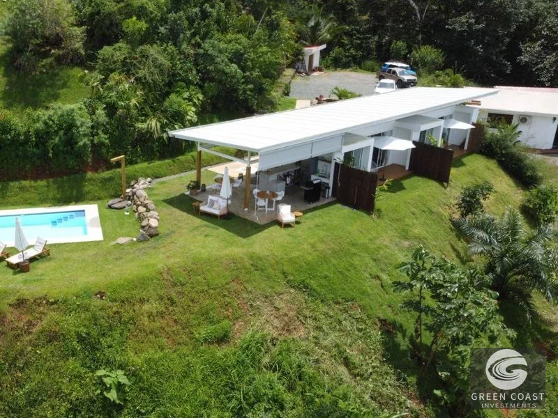 Ojochal Income-Generating Oasis: Ocean View Home + 2 Apartments, Pool & Expansion Potential! — view 2, Ojochal, Ojochal, Costa Rica