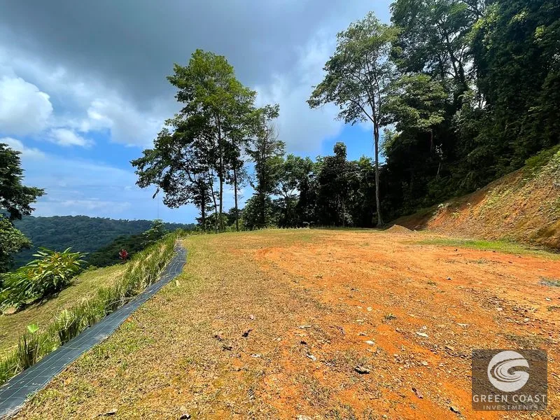 Uvita 25-Acre Estate: Mountain & Ocean View Building Pads, Private Jungle, Near Town & River — view 1, Uvita, Uvita, Costa Rica