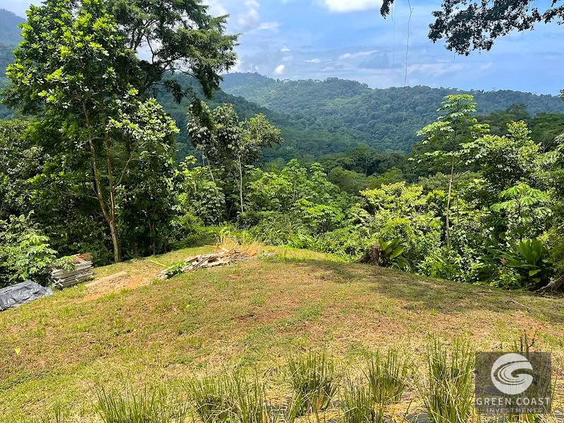 Uvita 25-Acre Estate: Mountain & Ocean View Building Pads, Private Jungle, Near Town & River — view 4, Uvita, Uvita, Costa Rica