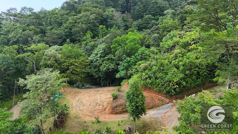 Uvita 25-Acre Estate: Mountain & Ocean View Building Pads, Private Jungle, Near Town & River — view 9, Uvita, Uvita, Costa Rica
