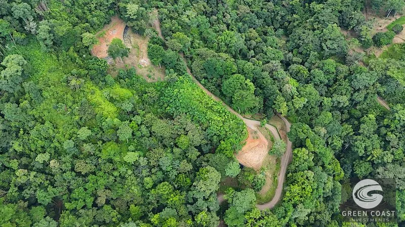 Uvita 25-Acre Estate: Mountain & Ocean View Building Pads, Private Jungle, Near Town & River — view 12, Uvita, Uvita, Costa Rica