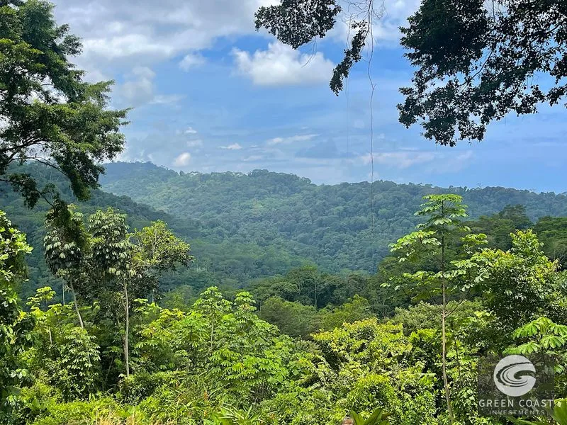 Uvita 25-Acre Estate: Mountain & Ocean View Building Pads, Private Jungle, Near Town & River — view 22, Uvita, Uvita, Costa Rica