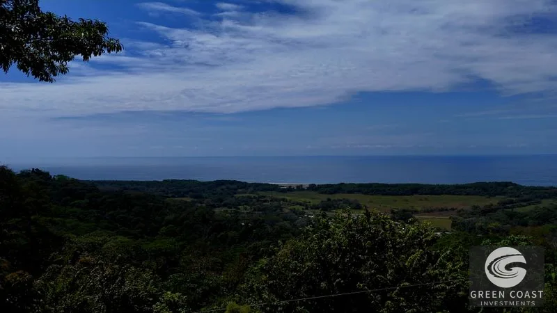 Ocean View Land in Hatillo: 3.34 Acres with Building Site & Trails Near Dominical — view 1, Hatillo, Savegre, Costa Rica