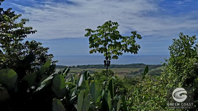 Ocean View Land in Hatillo: 3.34 Acres with Building Site & Trails Near Dominical — view 2, Hatillo, Savegre, Costa Rica