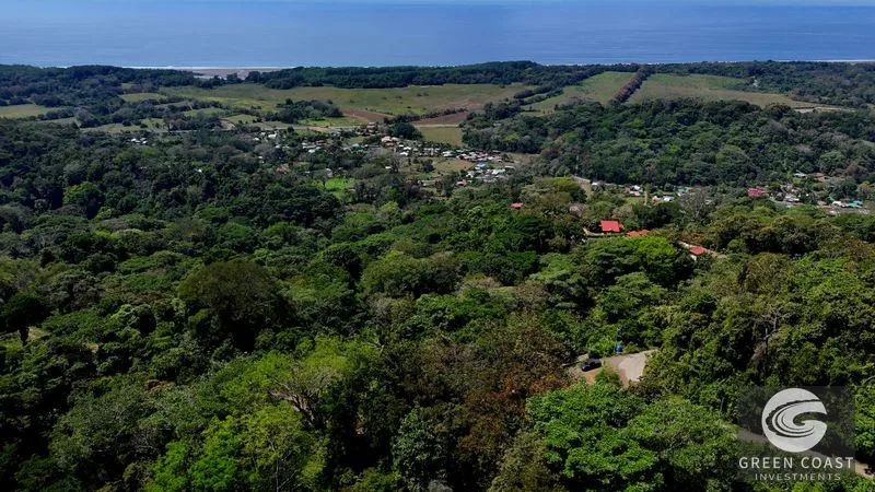 Ocean View Land in Hatillo: 3.34 Acres with Building Site & Trails Near Dominical — view 6, Hatillo, Savegre, Costa Rica