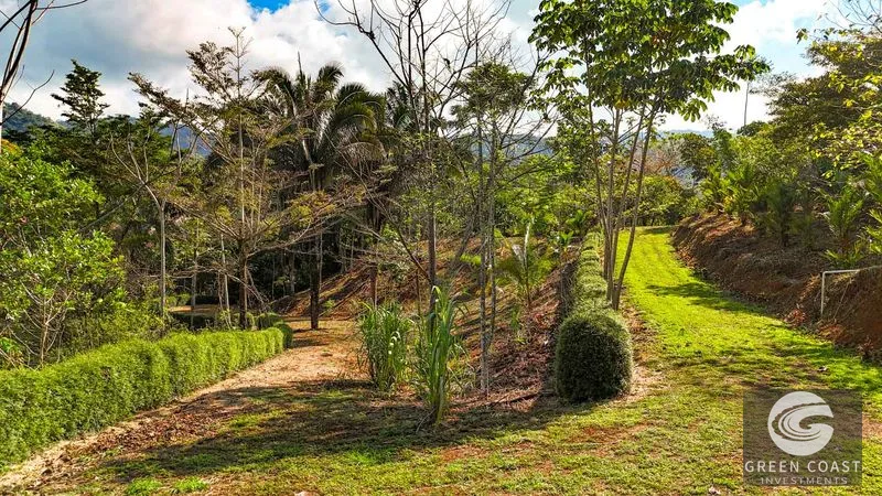 32-Acre Self-Sustainable Off-Grid Farm Near Ojochal with House, Solar Power & River — view 5, Balsar, Cortes, Costa Rica