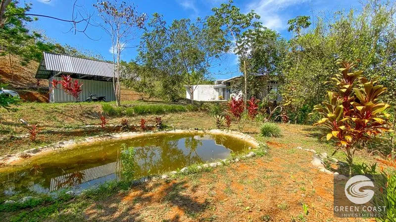 32-Acre Self-Sustainable Off-Grid Farm Near Ojochal with House, Solar Power & River — view 11, Balsar, Cortes, Costa Rica