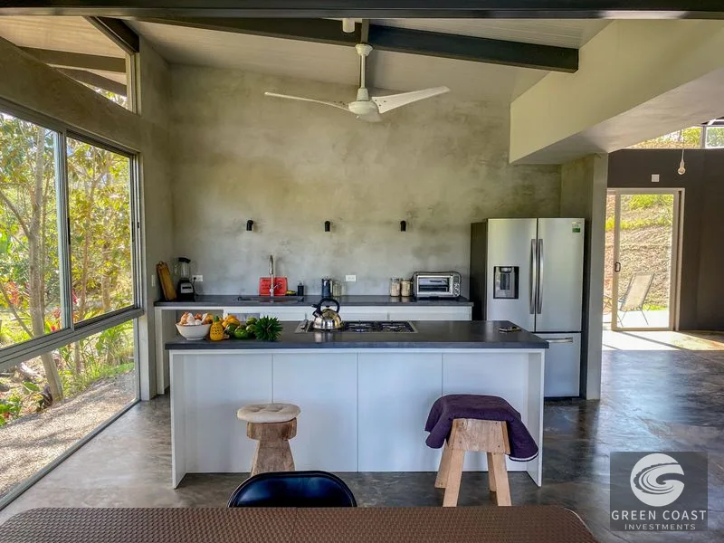 32-Acre Self-Sustainable Off-Grid Farm Near Ojochal with House, Solar Power & River — view 15, Balsar, Cortes, Costa Rica