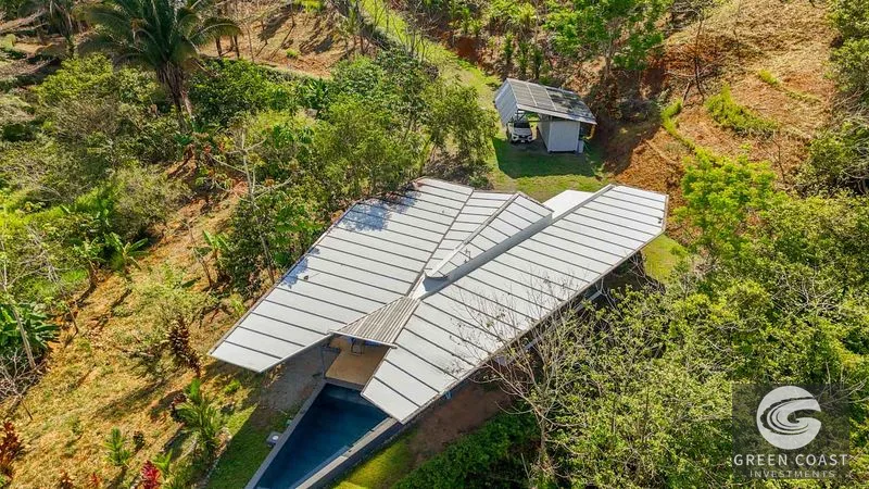 32-Acre Self-Sustainable Off-Grid Farm Near Ojochal with House, Solar Power & River — view 48, Balsar, Cortes, Costa Rica