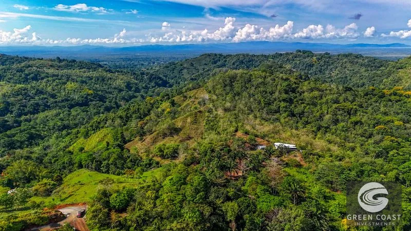 32-Acre Self-Sustainable Off-Grid Farm Near Ojochal with House, Solar Power & River — view 58, Balsar, Cortes, Costa Rica