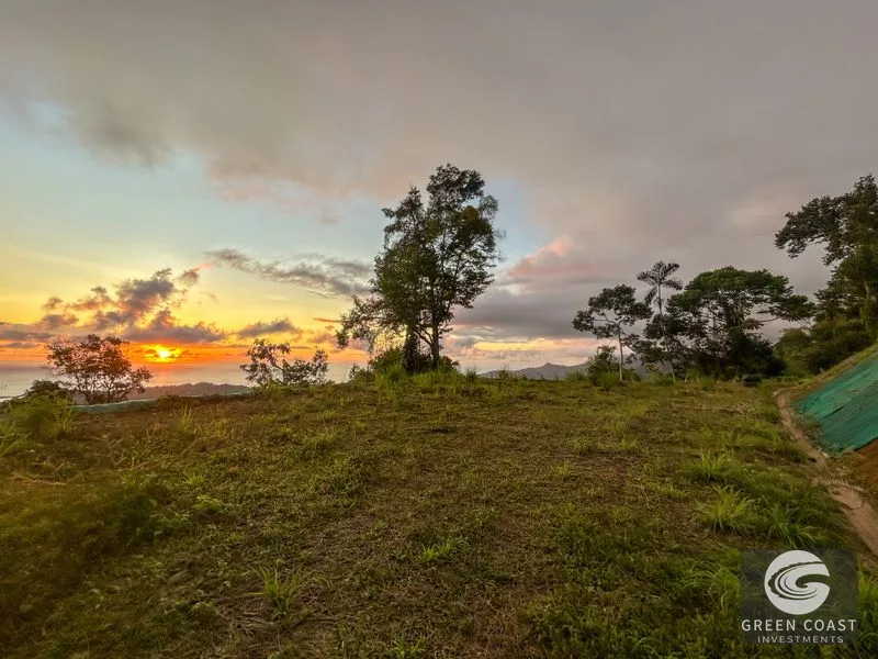 Ocean View Development Opportunity: 3 Build-Ready Lots Near Ojochal with Year-Round Sunsets — view 12, Ojochal, Costa Rica
