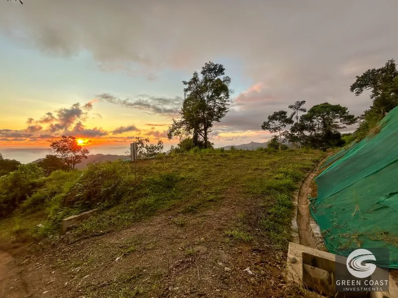 Ocean View Development Opportunity: 3 Build-Ready Lots Near Ojochal with Year-Round Sunsets — view 13, Ojochal, Costa Rica