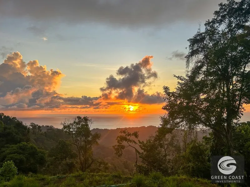 Ocean View Development Opportunity: 3 Build-Ready Lots Near Ojochal with Year-Round Sunsets — view 15, Ojochal, Costa Rica