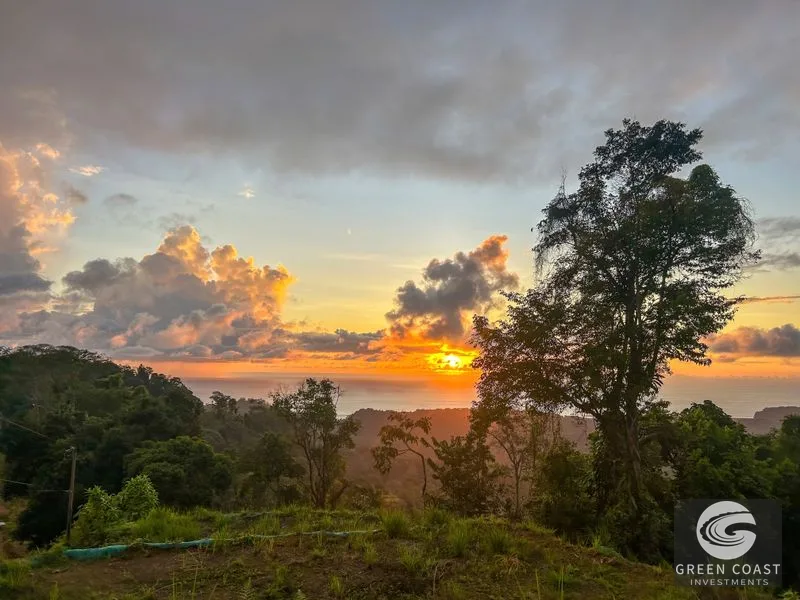 Ocean View Development Opportunity: 3 Build-Ready Lots Near Ojochal with Year-Round Sunsets — view 18, Ojochal, Costa Rica