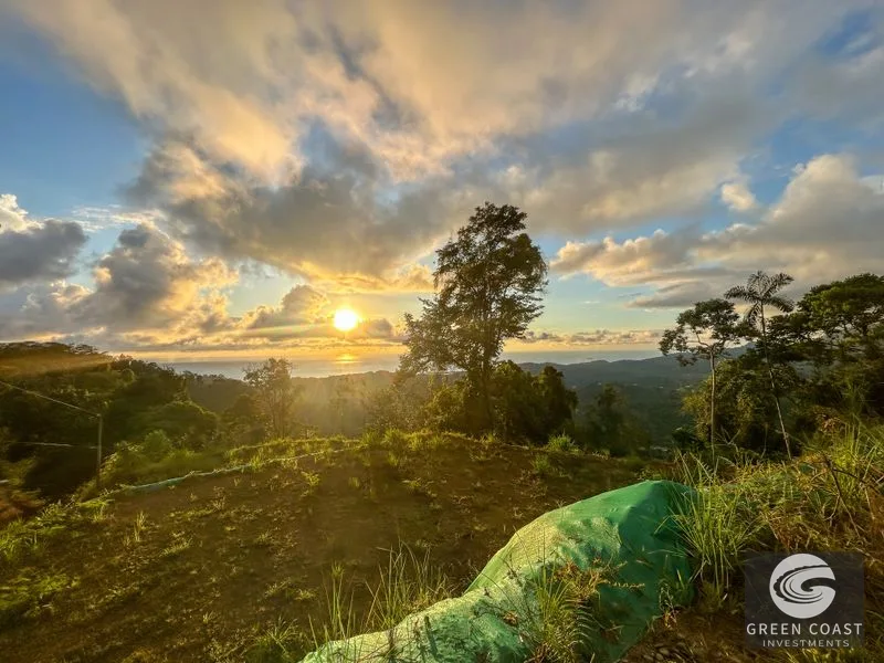 Ocean View Development Opportunity: 3 Build-Ready Lots Near Ojochal with Year-Round Sunsets — view 22, Ojochal, Costa Rica