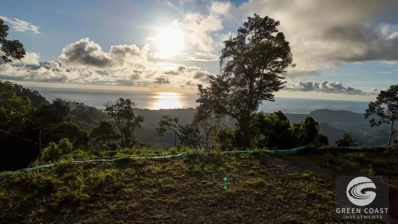 Ocean View Development Opportunity: 3 Build-Ready Lots Near Ojochal with Year-Round Sunsets — view 26, Ojochal, Costa Rica