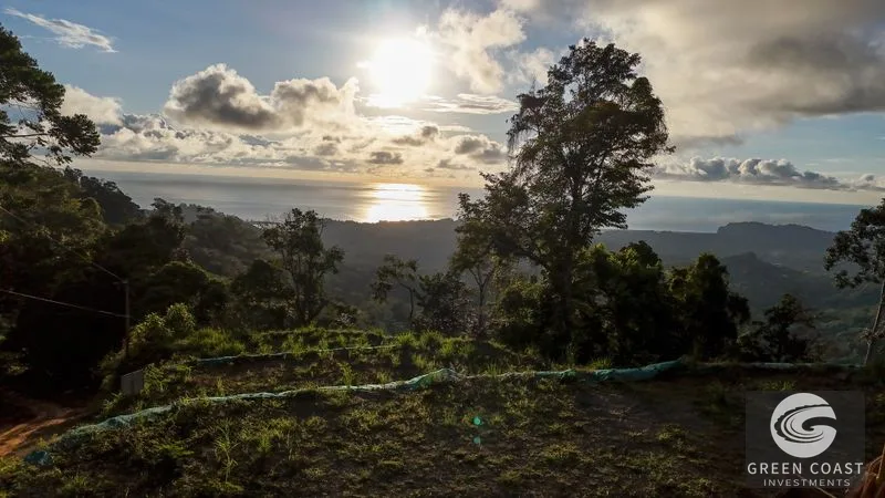 Ocean View Development Opportunity: 3 Build-Ready Lots Near Ojochal with Year-Round Sunsets — view 27, Ojochal, Costa Rica