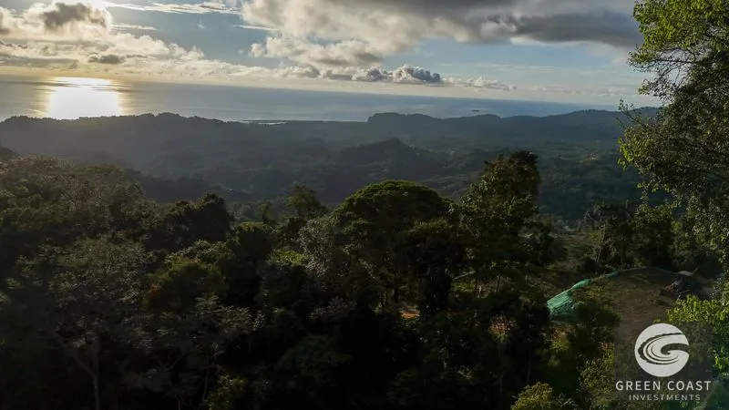 Ocean View Development Opportunity: 3 Build-Ready Lots Near Ojochal with Year-Round Sunsets — view 30, Ojochal, Costa Rica