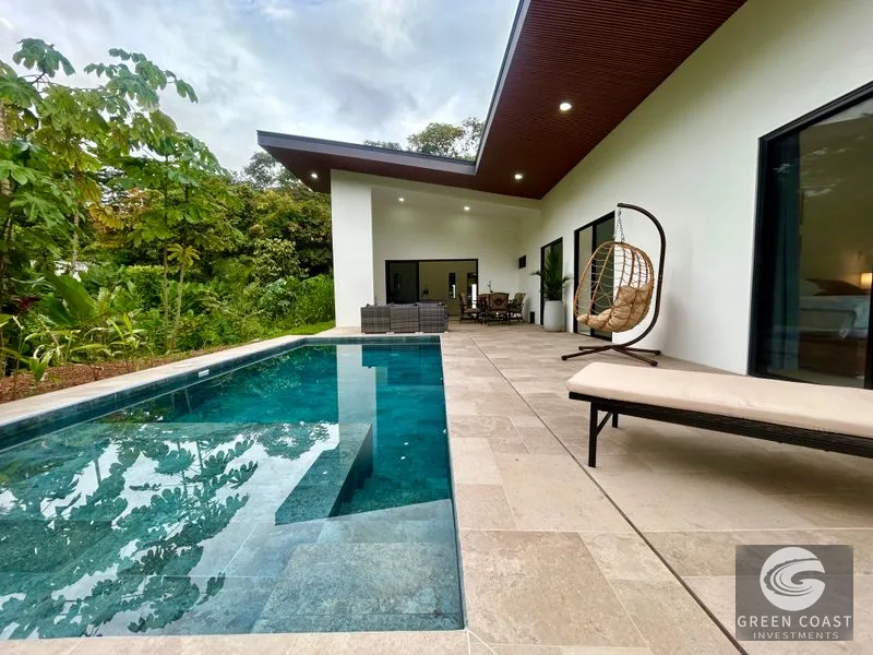 Uvita Modern Oasis: Turn-Key 3-Bed Villa with Pool, Mountain Views & Beach Access — view 1, Uvita, Osa, Costa Rica