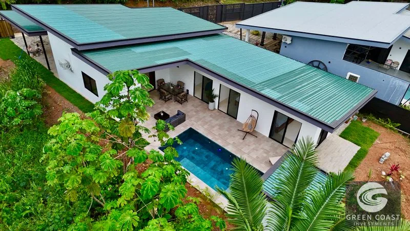 Uvita Modern Oasis: Turn-Key 3-Bed Villa with Pool, Mountain Views & Beach Access — view 4, Uvita, Osa, Costa Rica